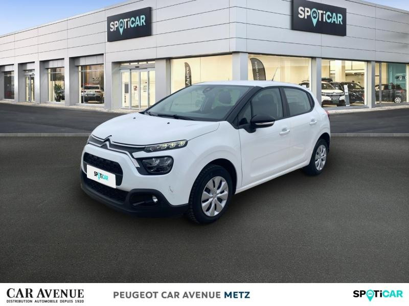 Occasion CITROEN C3 1.5 BlueHDi 100ch S&S Feel Business E6.d 2021 Blanc Banquise (O) 11990 € à Metz