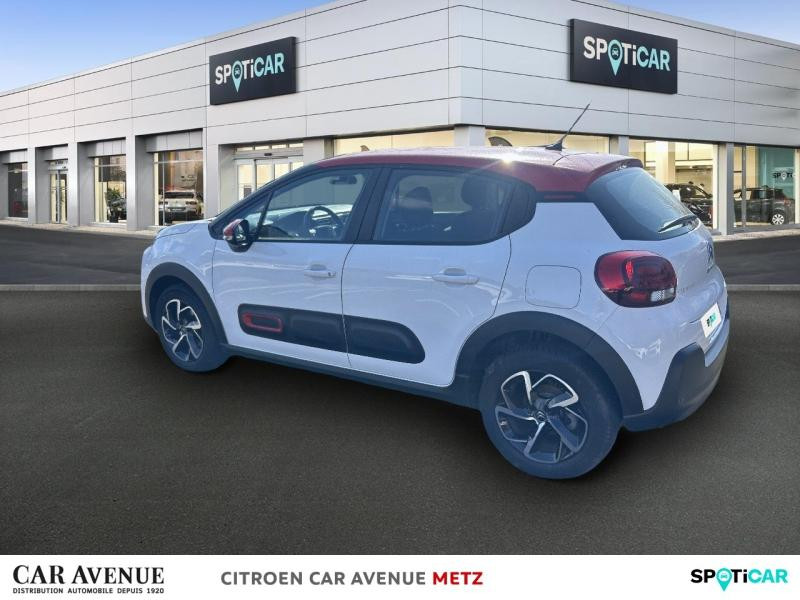Occasion CITROEN C3 1.5 BlueHDi 100ch S&S Shine Business E6.d 2021 Blanc Banquise (O) - Rouge Aden 11890 € à Metz