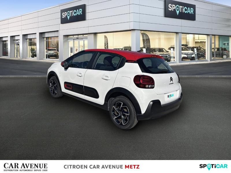 Occasion CITROEN C3 1.5 BlueHDi 100ch S&S Shine Business E6.d 2021 Blanc Banquise (O) - Rouge Aden 12790 € à Metz