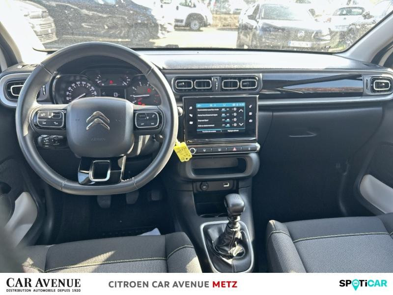 Occasion CITROEN C3 1.5 BlueHDi 100ch S&S Shine Business E6.d 2021 Blanc Banquise (O) - Rouge Aden 11890 € à Metz