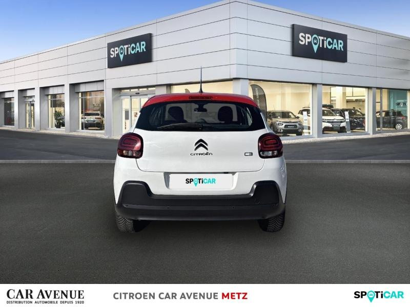 Occasion CITROEN C3 1.5 BlueHDi 100ch S&S Shine Business E6.d 2021 Blanc Banquise (O) - Rouge Aden 12790 € à Metz