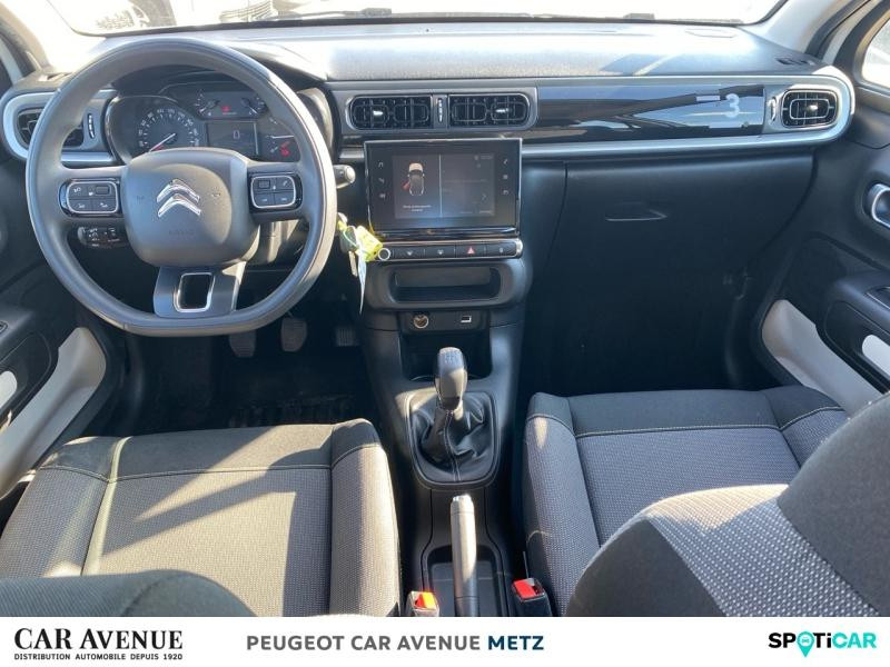 Used CITROEN C3 PureTech 82ch Graphic S&S E6.d 2019 Blanc Banquise - Noir Onyx € 9989 in Metz