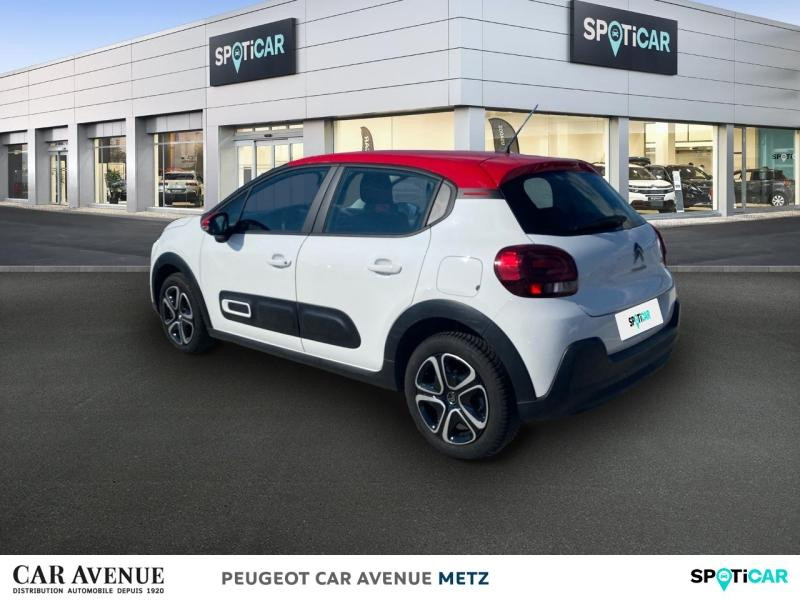 Used CITROEN C3 1.2 PureTech 110ch S&S Shine Business EAT6 132-133g 2021 Blanc Banquise (O) - Rouge Aden € 14489 in Metz