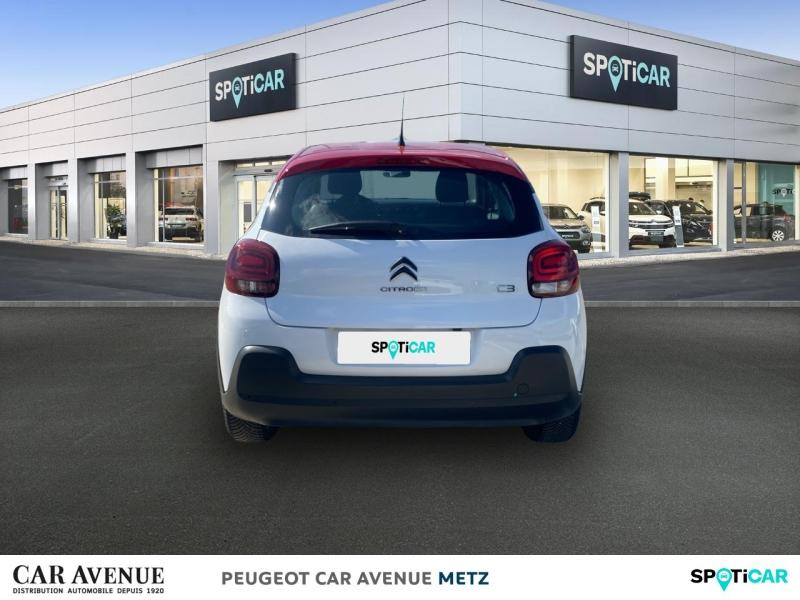 Used CITROEN C3 1.2 PureTech 110ch S&S Shine Business EAT6 132-133g 2021 Blanc Banquise (O) - Rouge Aden € 14489 in Metz