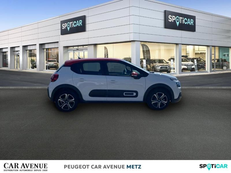 Used CITROEN C3 1.2 PureTech 110ch S&S Shine Business EAT6 132-133g 2021 Blanc Banquise (O) - Rouge Aden € 14489 in Metz