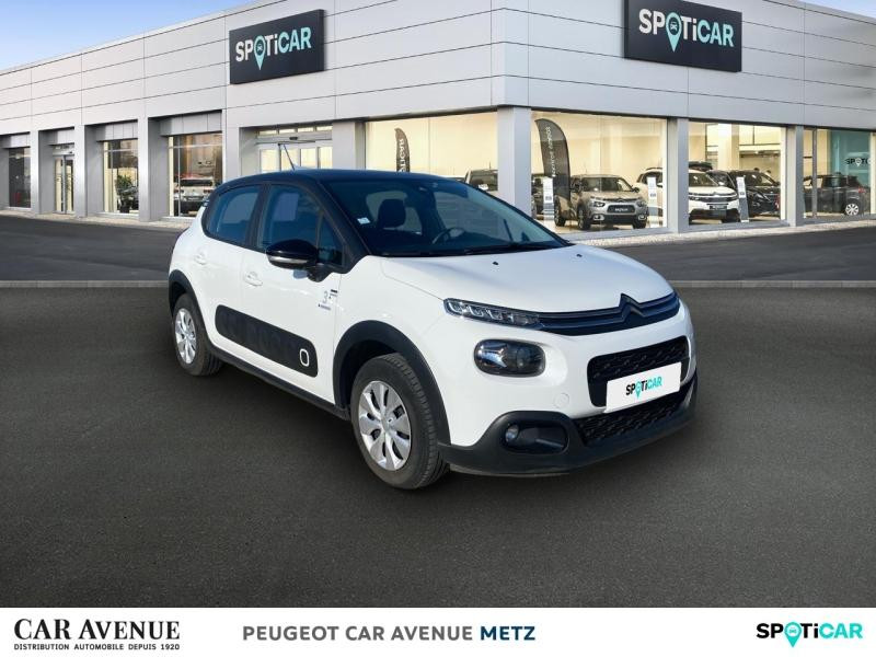 Used CITROEN C3 PureTech 82ch Graphic S&S E6.d 2019 Blanc Banquise - Noir Onyx € 9989 in Metz