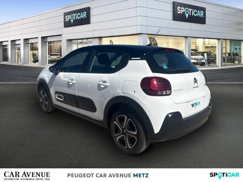 Used CITROEN C3 1.2 PureTech 83ch S&S Feel Pack 2021 Blanc Banquise (O) - Noir Onyx € 10990 in Metz