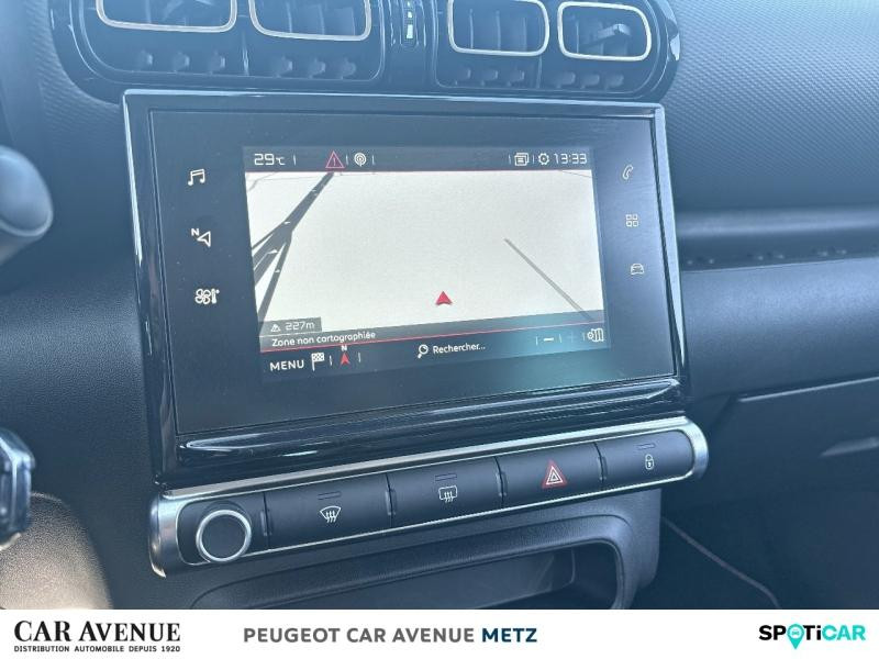 Used CITROEN C3 Aircross PureTech 110ch S&S Origins EAT6 E6.d-TEMP 114g 2019 Ink Black (M) - Natural White € 12490 in Metz