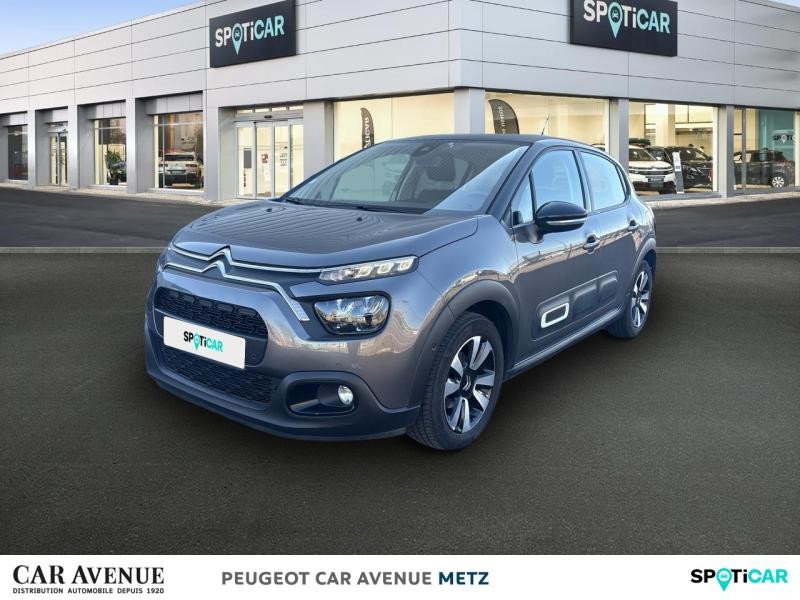 Used CITROEN C3 1.2 PureTech 83ch S&S Shine 2020 Gris Platinium (M) - Noir Onyx € 11490 in Metz