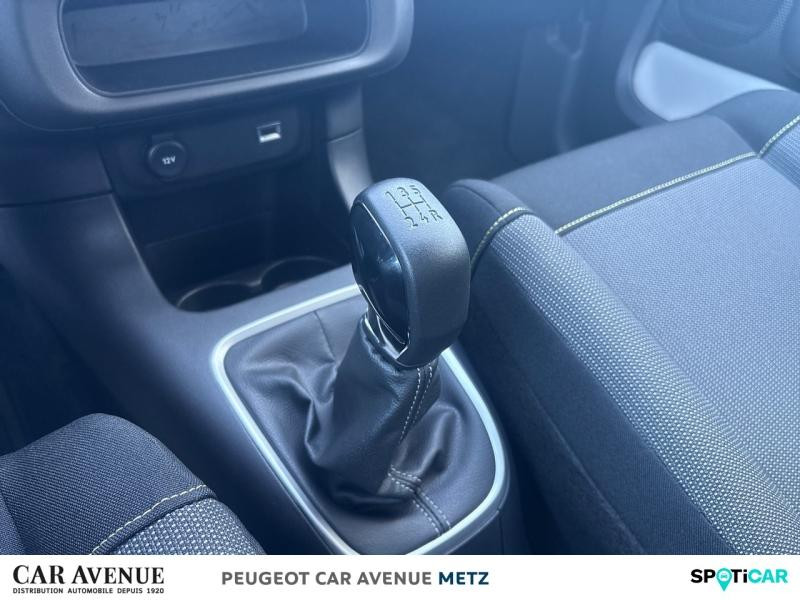 Used CITROEN C3 1.2 PureTech 83ch S&S Shine 2020 Gris Platinium (M) - Noir Onyx € 11490 in Metz