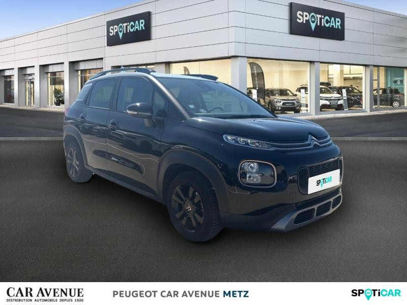 Used CITROEN C3 Aircross PureTech 110ch S&S Origins EAT6 E6.d-TEMP 114g 2019 Ink Black (M) - Natural White € 12490 in Metz