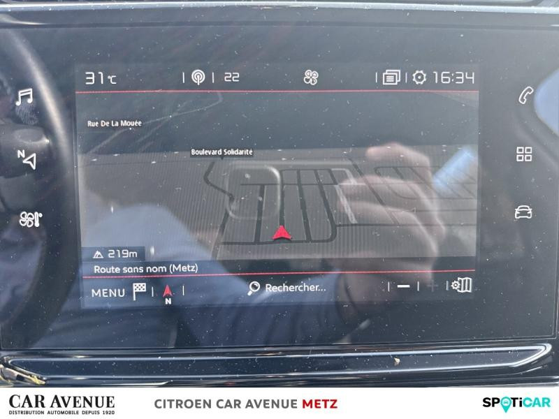Occasion CITROEN C3 1.5 BlueHDi 100ch S&S Shine Business E6.d 2021 Blanc Banquise (O) - Rouge Aden 12490 € à Metz