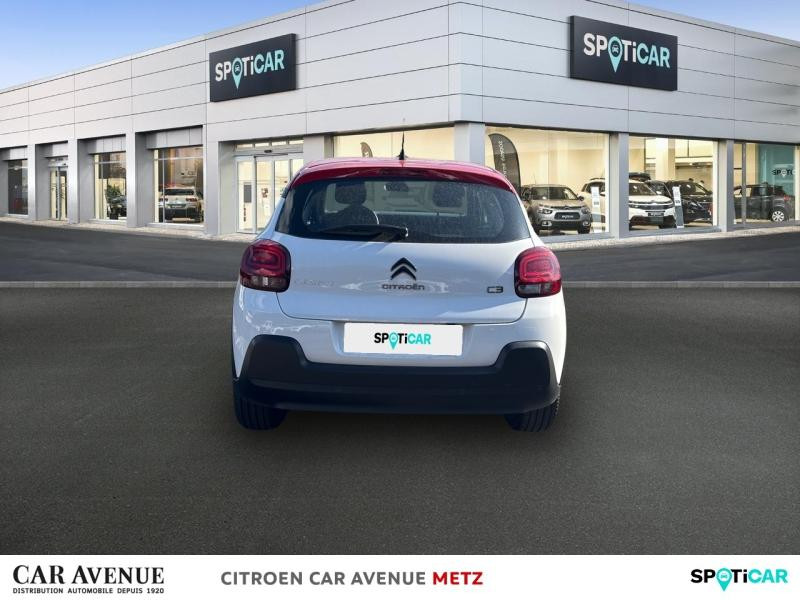Occasion CITROEN C3 1.5 BlueHDi 100ch S&S Shine Business E6.d 2021 Blanc Banquise (O) - Rouge Aden 12490 € à Metz