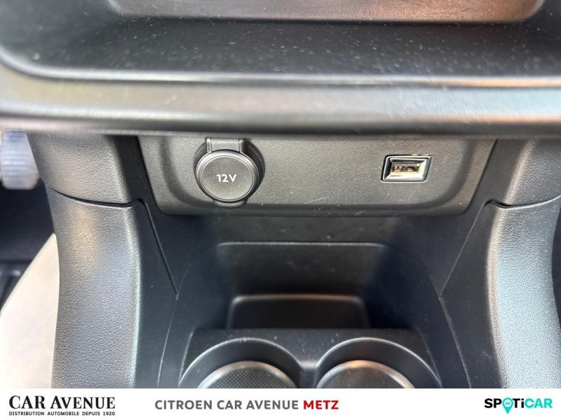 Occasion CITROEN C3 1.5 BlueHDi 100ch S&S Shine Business E6.d 2021 Blanc Banquise (O) - Rouge Aden 12490 € à Metz