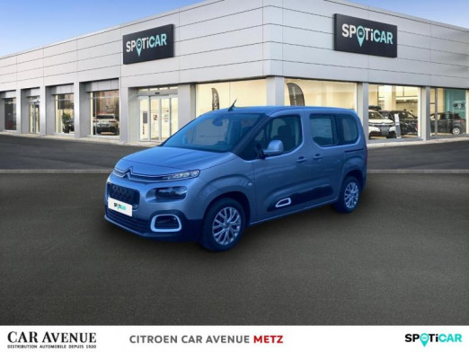Occasion CITROEN Berlingo M BlueHDi 100ch S&S Feel 2020 Gris Acier (M) 17 990 € à Metz