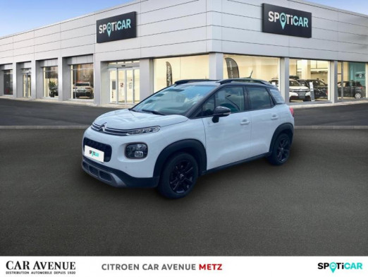 Occasion CITROEN C3 Aircross PureTech 110ch S&S Origins EAT6 E6.d-TEMP 114g 2019 Natural White (O) - Ink Black 11 949 € à Metz