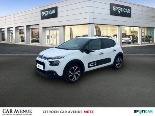 Occasion CITROEN C3 1.2 PureTech 110ch S&S Shine Pack 121-122g 2022 Blanc Banquise (O) 12 490 € à Metz