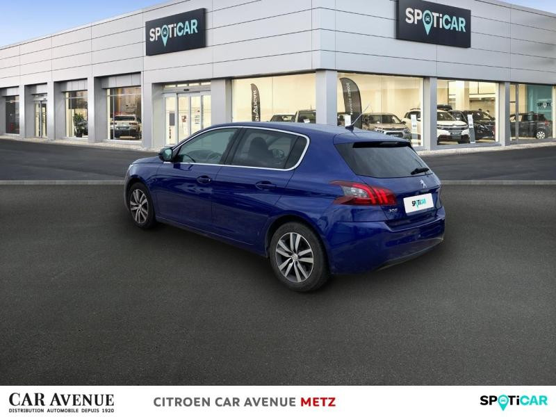 Occasion PEUGEOT 308 1.2 PureTech 130ch E6.3 S&S Allure 2019 Bleu Magnetic 10390 € à Metz