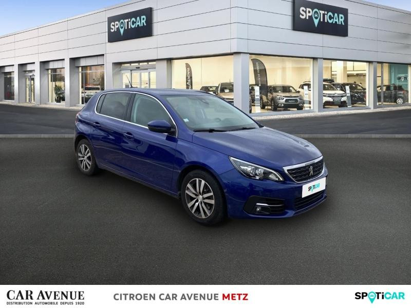 Occasion PEUGEOT 308 1.2 PureTech 130ch E6.3 S&S Allure 2019 Bleu Magnetic 10390 € à Metz
