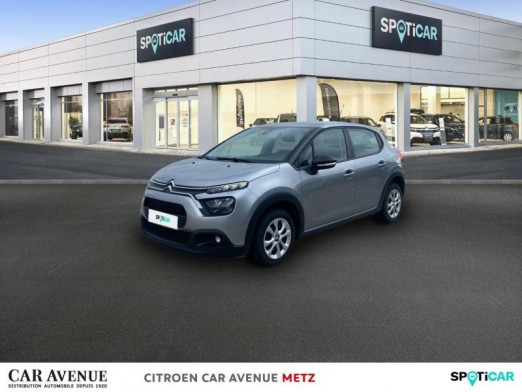 Occasion CITROEN C3 1.5 BlueHDi 100ch S&S Feel Business E6.d 2021 Gris Acier (M) 11 489 € à Metz