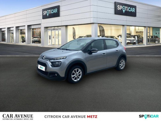 Occasion CITROEN C3 1.5 BlueHDi 100ch S&S Feel Business E6.d 2021 Gris Platinium (M) 11 289 € à Metz