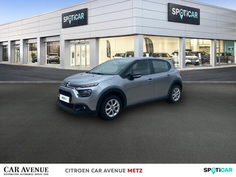 Occasion CITROEN C3 1.5 BlueHDi 100ch S&S Feel Business E6.d 2021 Gris Platinium (M) 8790 € à Metz