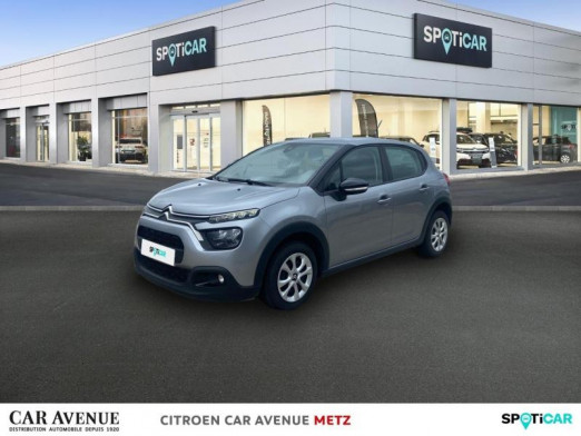 Occasion CITROEN C3 1.5 BlueHDi 100ch S&S Feel Business E6.d 2021 Gris Acier (M) 11 489 € à Metz