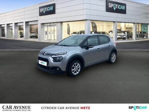 Occasion CITROEN C3 1.5 BlueHDi 100ch S&S Feel Business E6.d 2021 Gris Acier (M) 10 490 € à Metz
