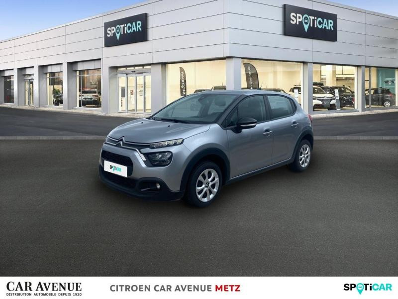 Occasion CITROEN C3 1.5 BlueHDi 100ch S&S Feel Business E6.d 2021 Gris Acier (M) 11989 € à Metz