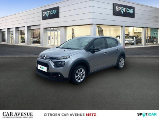 Occasion CITROEN C3 1.5 BlueHDi 100ch S&S Feel Business E6.d 2021 Gris Platinium (M) 12 489 € à Metz