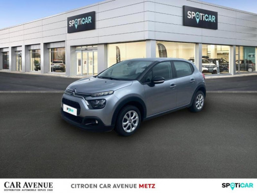 Occasion CITROEN C3 1.5 BlueHDi 100ch S&S Feel Business E6.d 2021 Gris Acier (M) 11 989 € à Metz