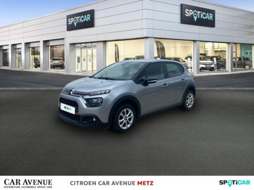 Occasion CITROEN C3 1.5 BlueHDi 100ch S&S Feel Business E6.d 2021 Gris Acier (M) 11 689 € à Metz