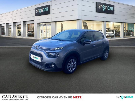 Occasion CITROEN C3 1.5 BlueHDi 100ch S&S Feel Business E6.d 2021 Gris Platinium (M) 11 589 € à Metz