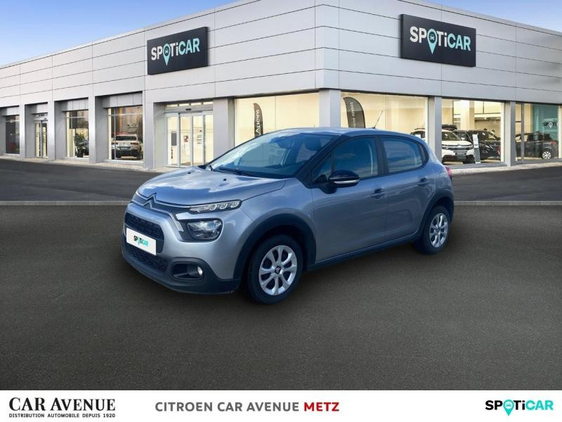 Occasion CITROEN C3 1.5 BlueHDi 100ch S&S Feel Business E6.d 2021 Gris Acier (M) 8790 € à Metz