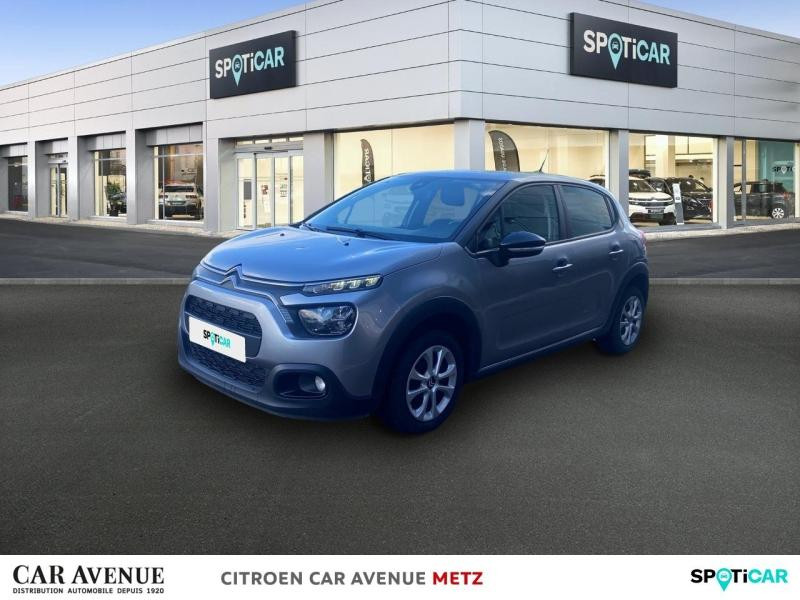 Occasion CITROEN C3 1.5 BlueHDi 100ch S&S Feel Business E6.d 2021 Gris Acier (M) 8490 € à Metz