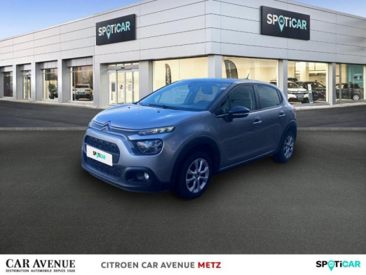 Occasion CITROEN C3 1.5 BlueHDi 100ch S&S Feel Business E6.d 2021 Gris Acier (M) 10 890 € à Metz
