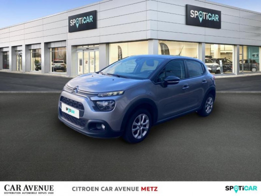 Occasion CITROEN C3 1.5 BlueHDi 100ch S&S Feel Business E6.d 2021 Gris Acier (M) 12 289 € à Metz