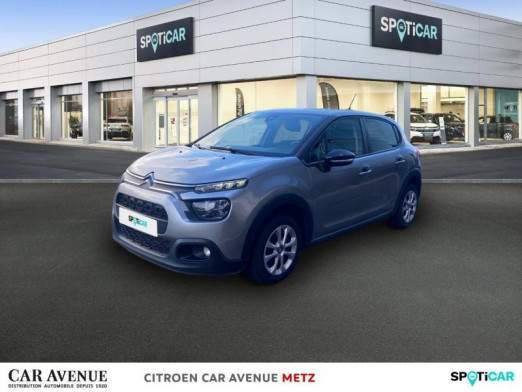 Occasion CITROEN C3 1.5 BlueHDi 100ch S&S Feel Business E6.d 2021 Gris Acier (M) 10 989 € à Metz