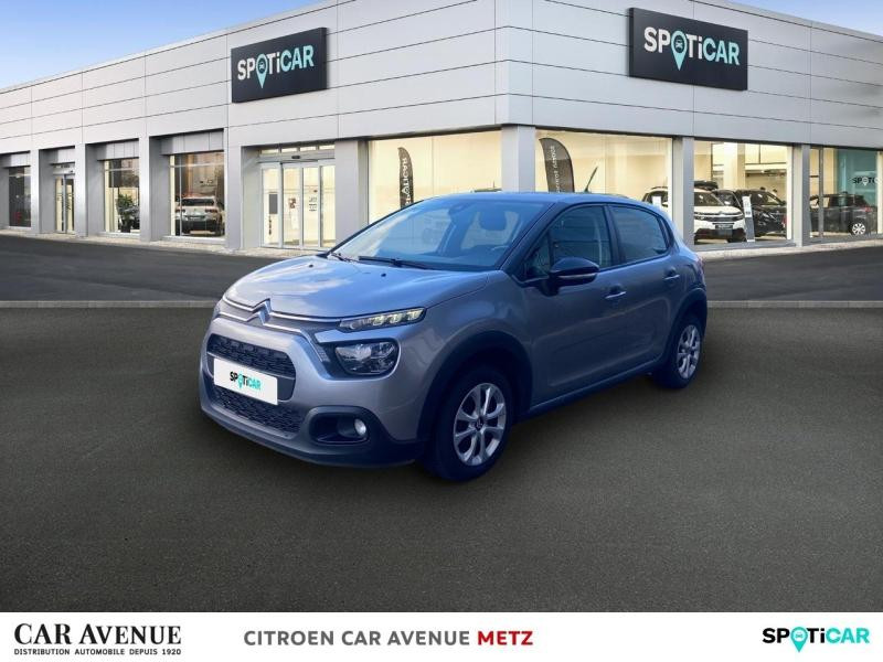 Occasion CITROEN C3 1.5 BlueHDi 100ch S&S Feel Business E6.d 2021 Gris Acier (M) 10789 € à Metz