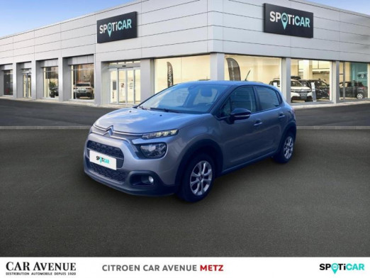 Occasion CITROEN C3 1.5 BlueHDi 100ch S&S Feel Business E6.d 2021 Gris Acier (M) 11 689 € à Metz