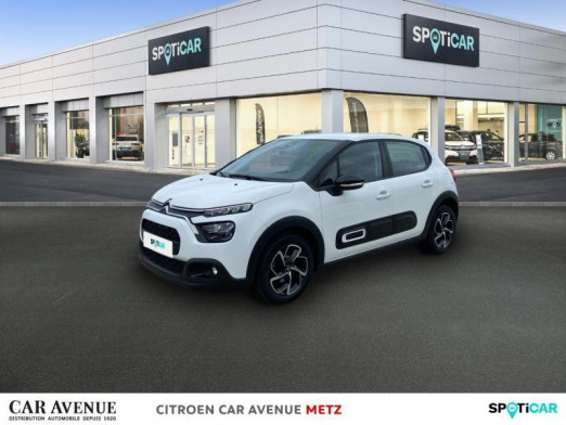 Occasion CITROEN C3 1.2 PureTech 110ch S&S Shine Business EAT6 132-133g 2021 Blanc Banquise (O) 12 490 € à Metz
