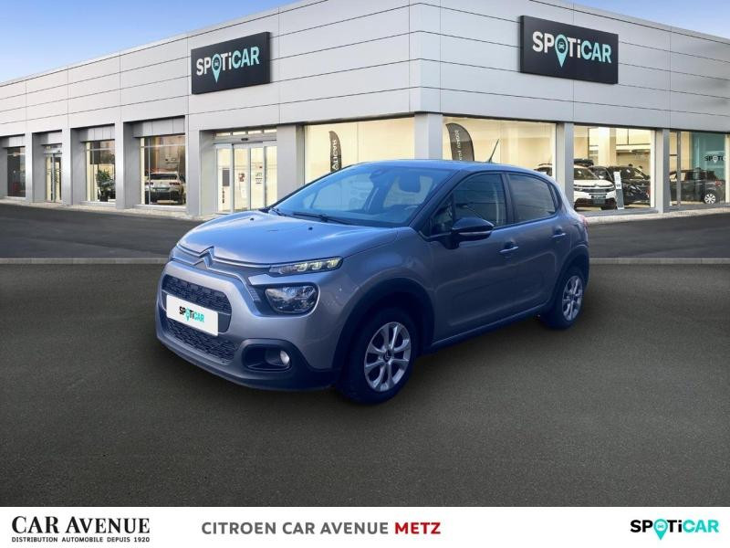 Occasion CITROEN C3 1.5 BlueHDi 100ch S&S Feel Business E6.d 2021 Gris Acier (M) 8790 € à Metz