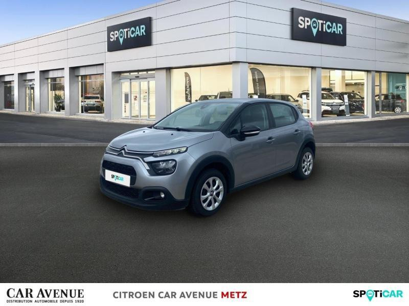 Occasion CITROEN C3 1.5 BlueHDi 100ch S&S Feel Business E6.d 2021 Gris Acier (M) 9790 € à Metz