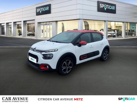Occasion CITROEN C3 1.5 BlueHDi 100ch S&S Shine Business E6.d 2022 Blanc Banquise (O) 13 990 € à Metz