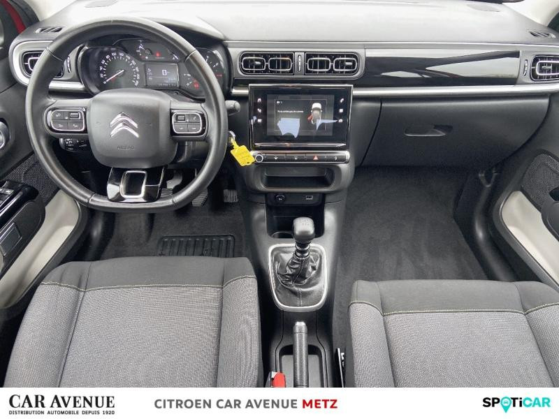 Used CITROEN C3 1.2 PureTech 110ch S&S Shine 2020 Rouge Elixir (S) - Noir Onyx € 11989 in Metz