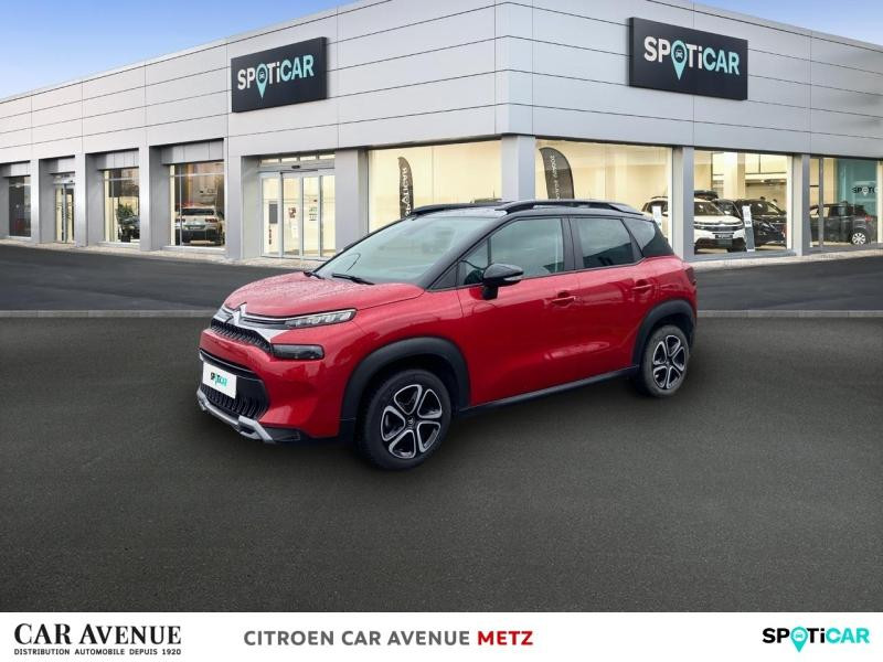 Used CITROEN C3 Aircross PureTech 110ch S&S Feel Pack 2022 Rouge Pepper (M) - Perla Nera € 12790 in Metz