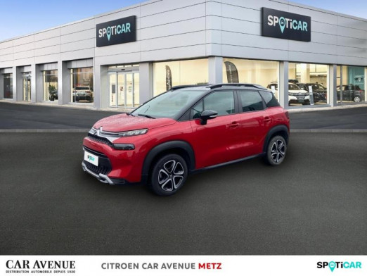 Used CITROEN C3 Aircross PureTech 110ch S&S Feel Pack 2022 Rouge Pepper (M) - Perla Nera € 12,790 in Metz