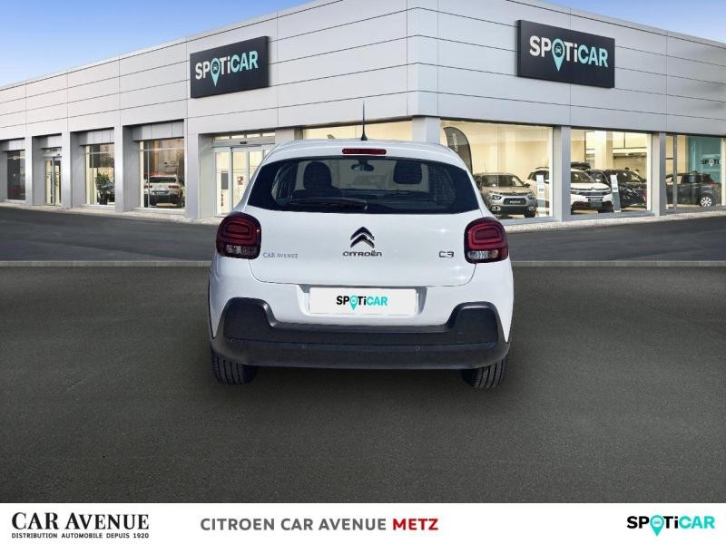 Occasion CITROEN C3 1.2 PureTech 110ch S&S Feel Pack 124g 2021 Blanc Banquise (O) 10290 € à Metz