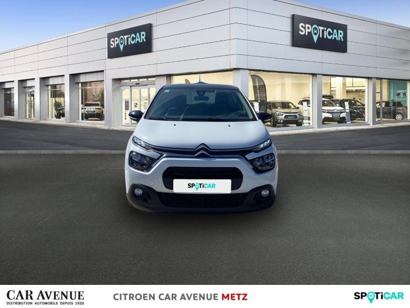 Occasion CITROEN C3 1.2 PureTech 83ch S&S Feel Pack 2021 Blanc Banquise (O) - Noir Onyx 10090 € à Metz