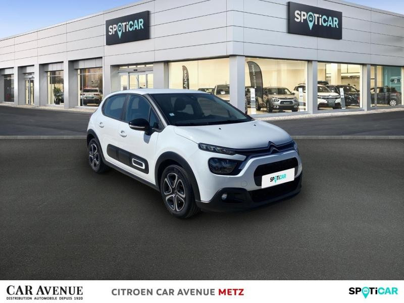 Occasion CITROEN C3 1.2 PureTech 110ch S&S Feel Pack 124g 2021 Blanc Banquise (O) 10290 € à Metz
